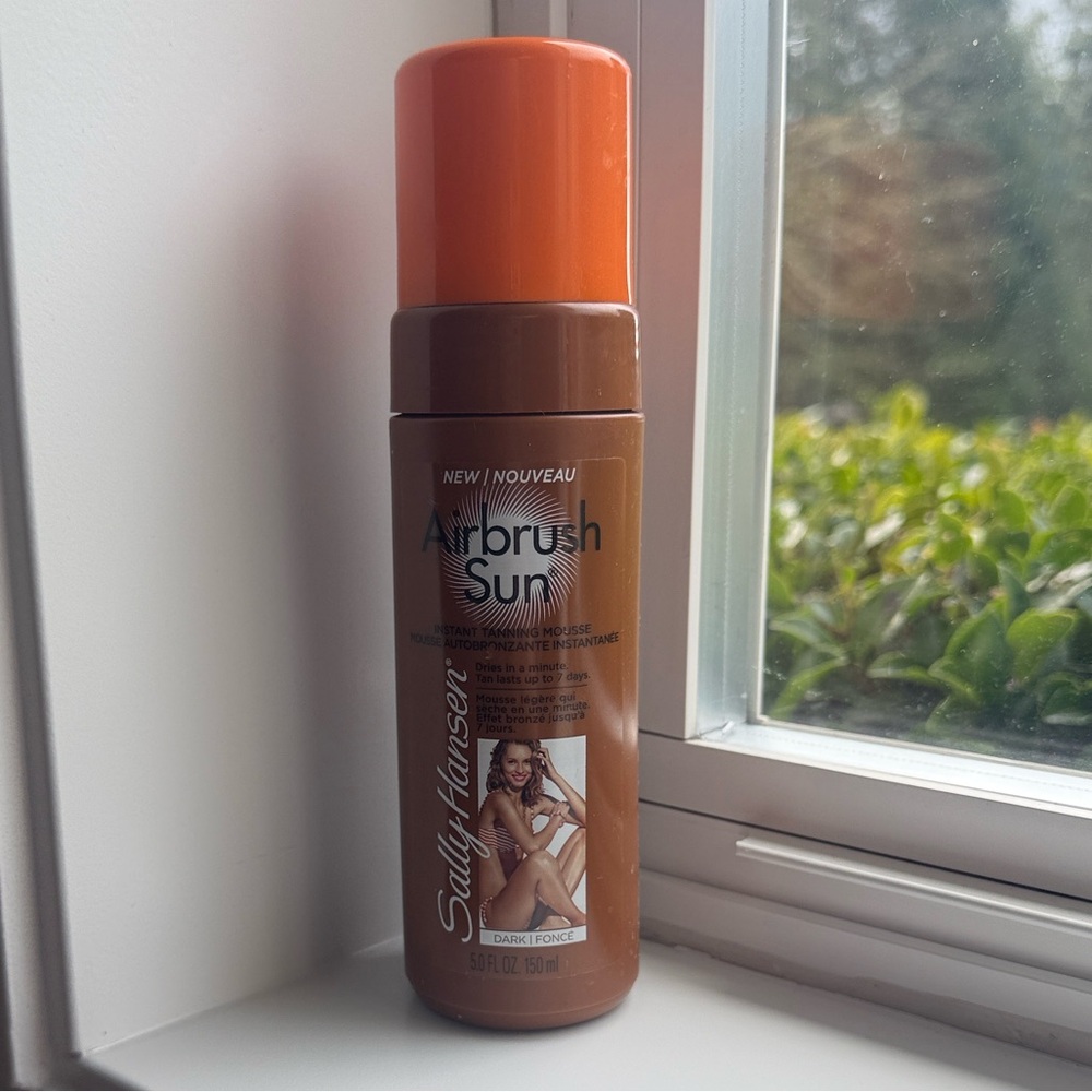 Sally Hansen Airbrush Sun Dark‎ Instant Tanning Mousse 5oz
